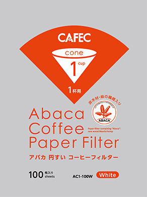 CAFEC Abaca Filter Paper (Cone)
