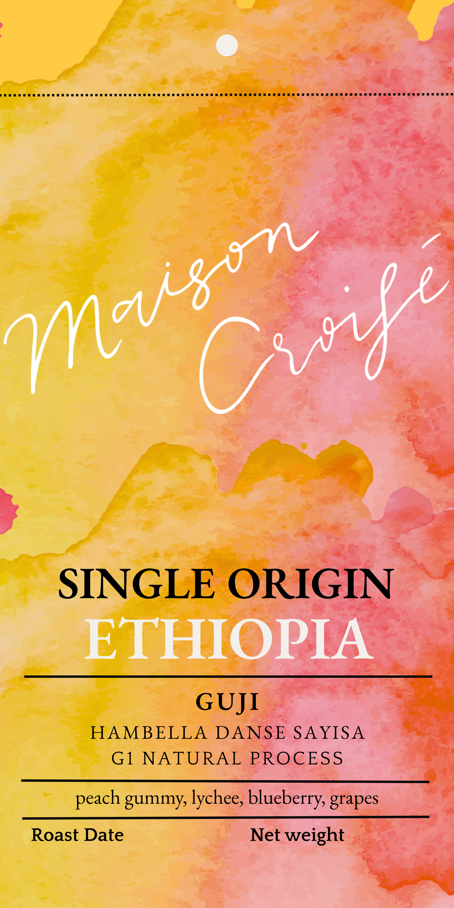 Ethiopia Guji Hambella Danse Sayisa G1 Natural