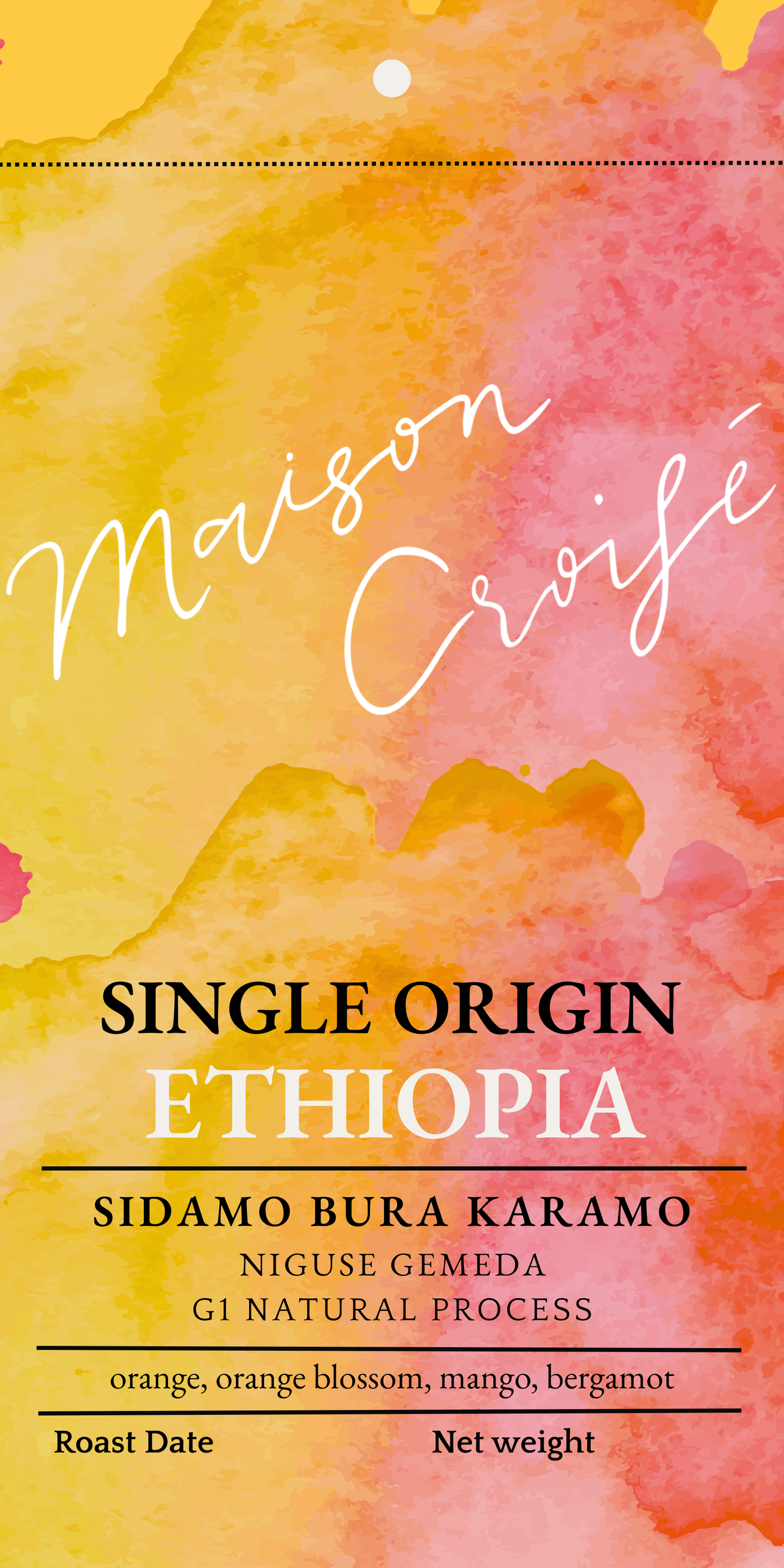 Ethiopia Sidamo Bura Karamo Niguse Gemeda