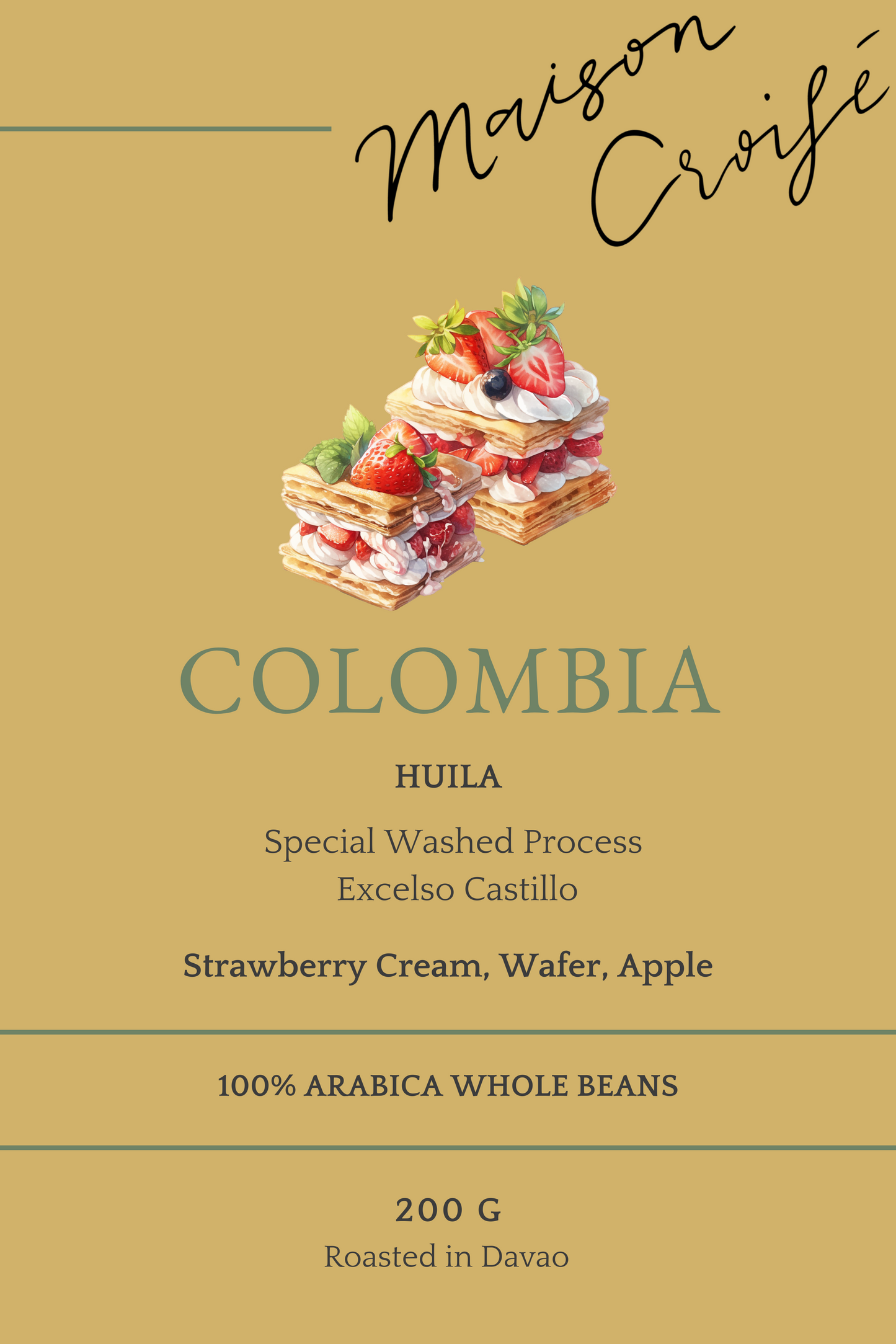 Colombia Huila Special Washed Process Excelso Castillo