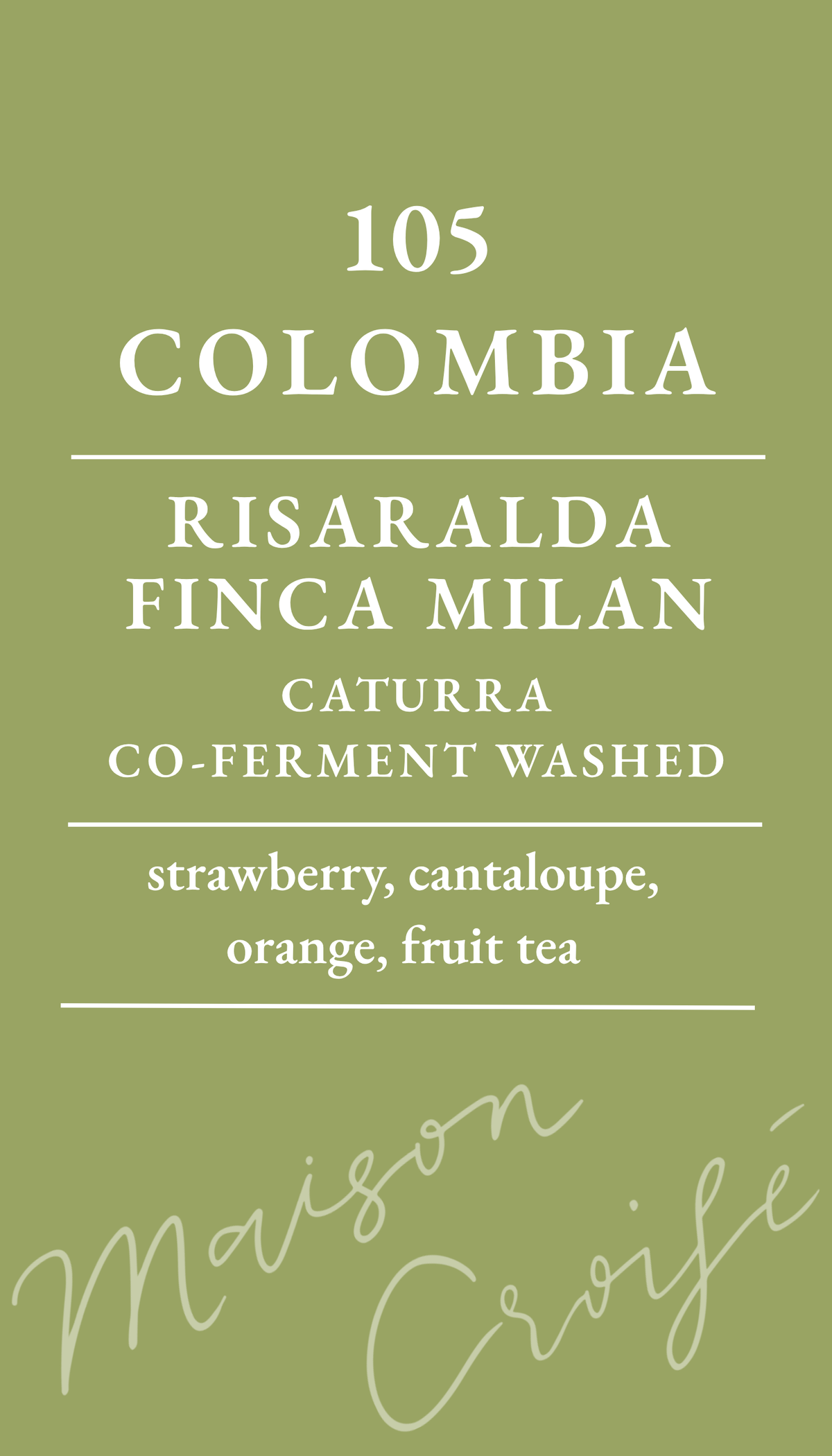 105 Colombia Finca Milan Risaralda