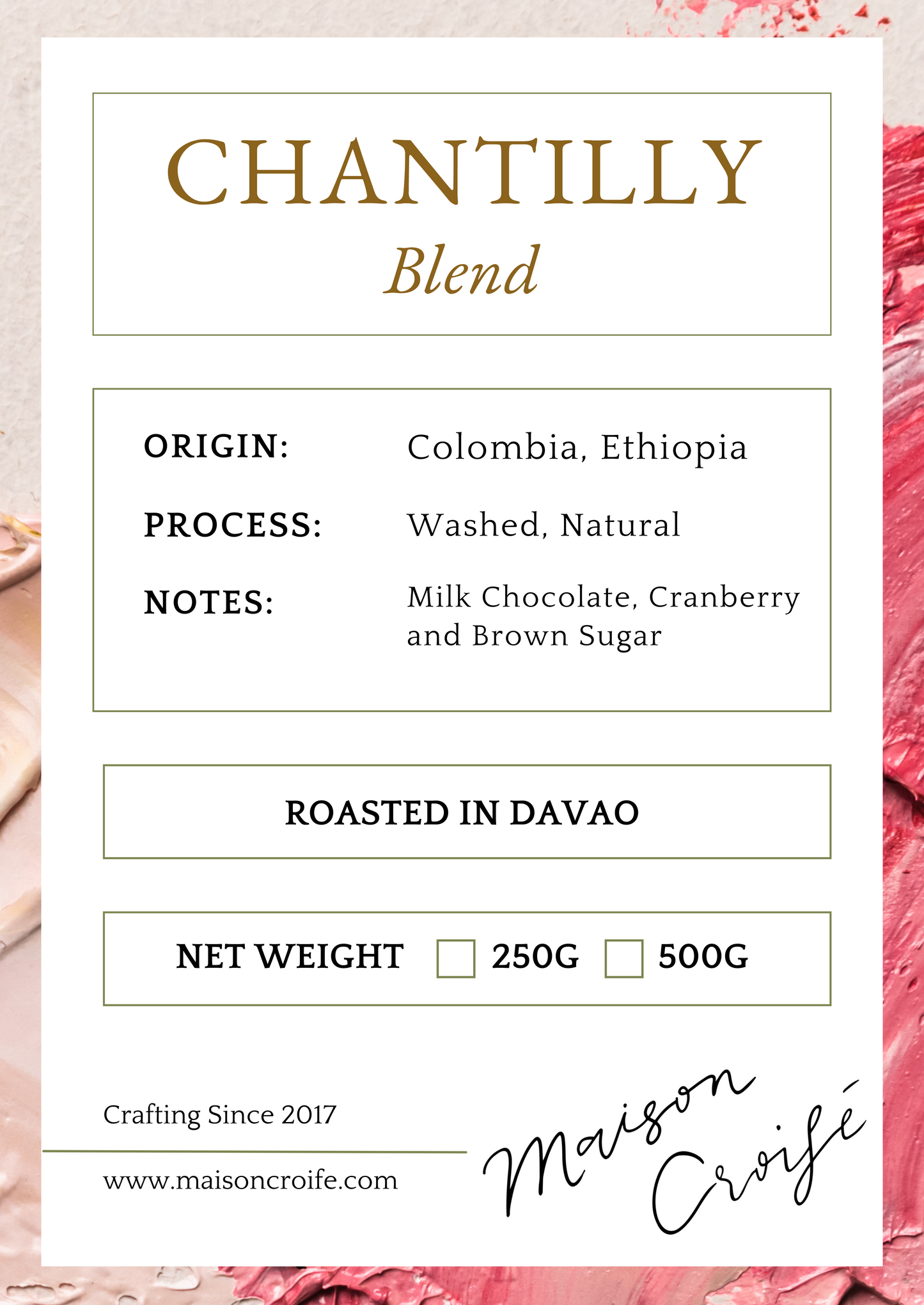 Chantilly Blend