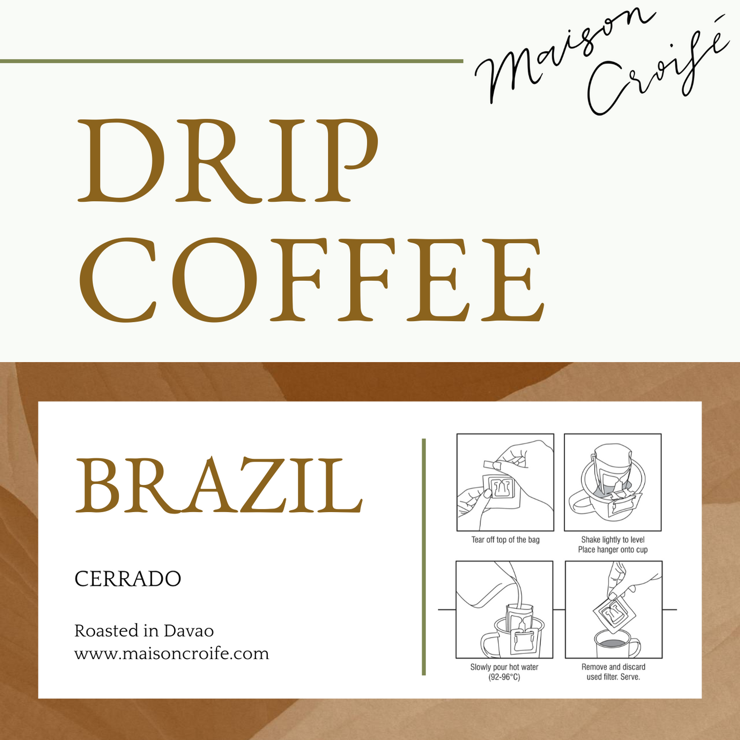 Brazil Cerrado Drip Bags 10s