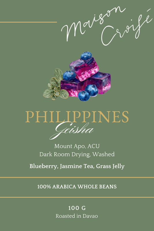 Ethiopia Geisha Mount Apo, ACU Dark Room Drying, Washed