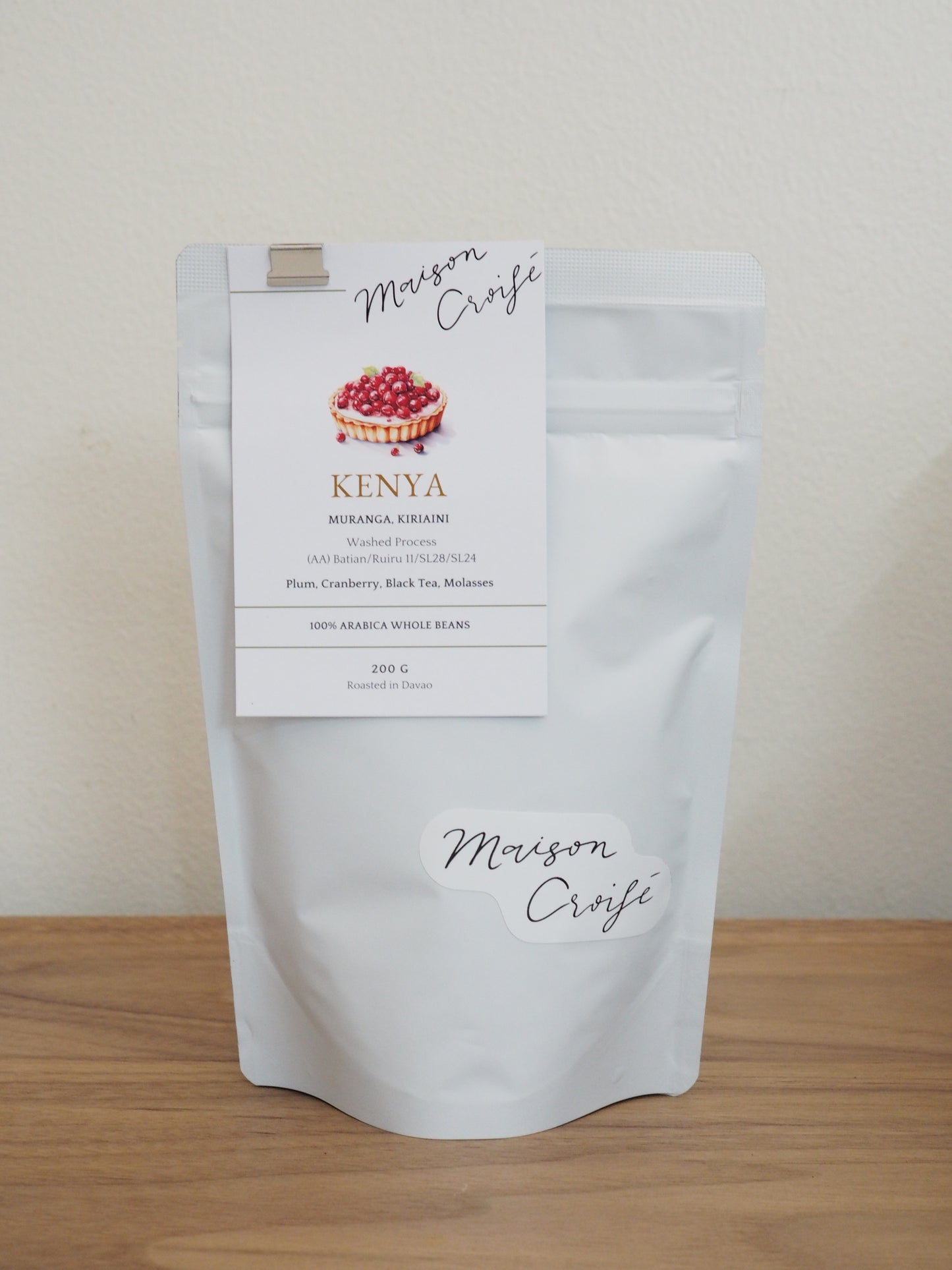 Kenya Muranga Kiriaini Washed Process AA Batian/Ruiru 11/SL28/SL24